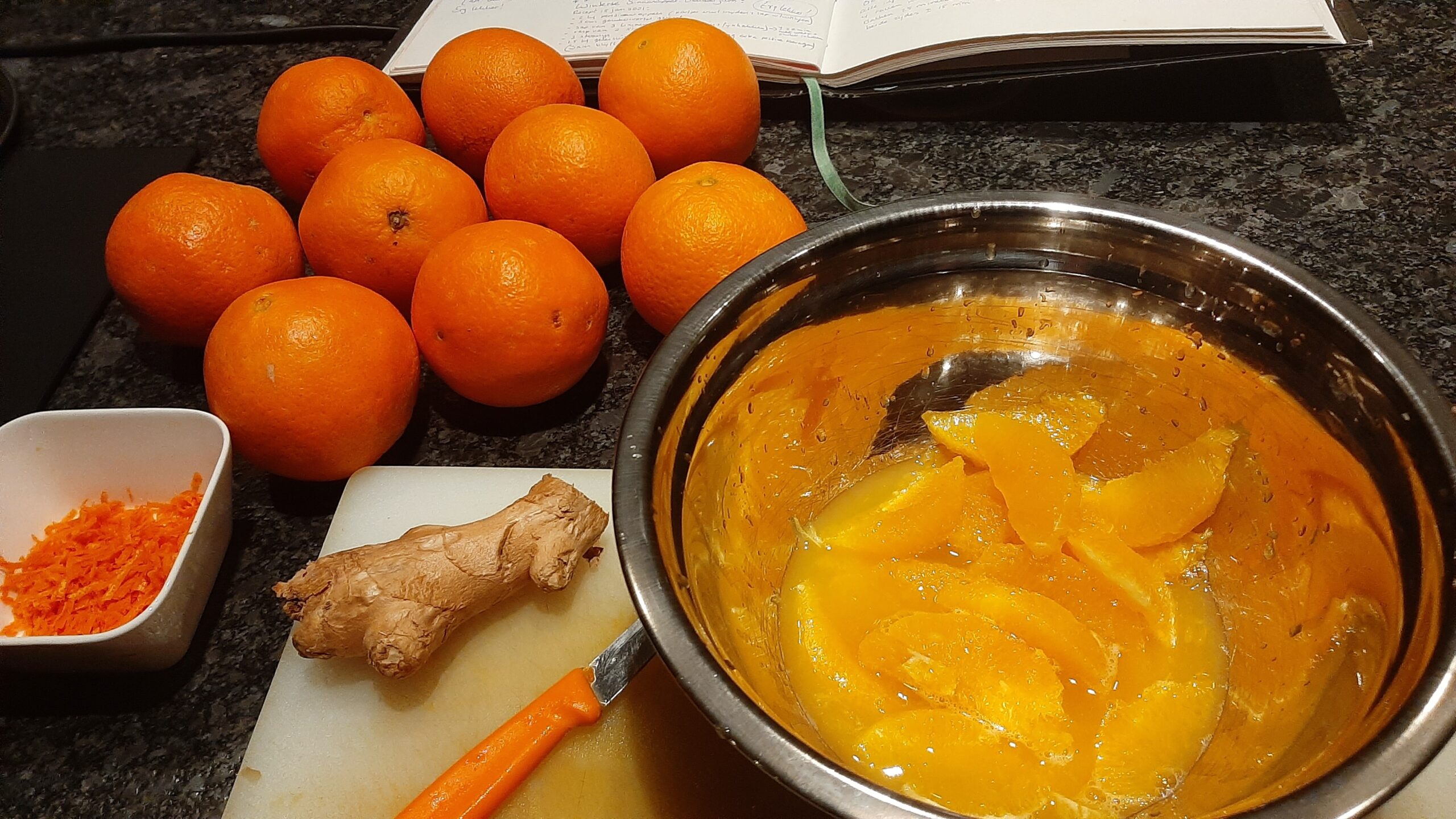 sinaasappel- gemberjam – Lekker(s) van Lensen